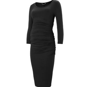 Isabella Oliver Black Maternity Dress
